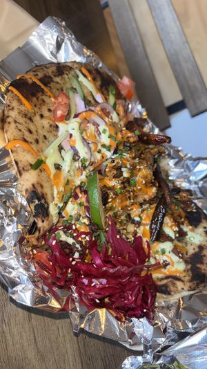 Mixed kebab   at Seitan Hustle in Fleetwood