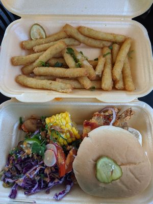 Hash Brown Fries at Seitan Hustle in Fleetwood