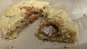 Biscoff cookie at Banilla Bakery at Podda and Wren in Kendal