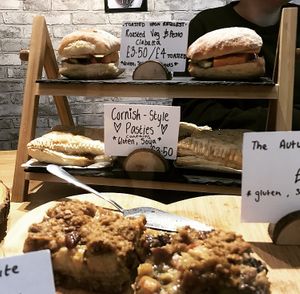 Pasties and ciabatta at Banilla Bakery at Podda and Wren in Kendal