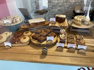 Vegan cake heaven!  at Banilla Bakery at Podda and Wren in Kendal