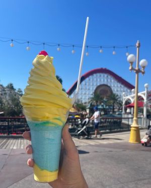   at Disneyland - Adorable Snowman Frosted Treats in Anaheim