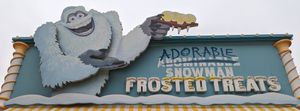 at Disneyland - Adorable Snowman Frosted Treats in Anaheim