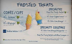  at Disneyland - Adorable Snowman Frosted Treats in Anaheim
