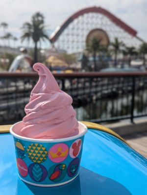 It's Raspberry! at Disneyland - Adorable Snowman Frosted Treats in Anaheim