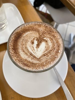 Chai latte oat milk  at Espresso Bar in Berlin