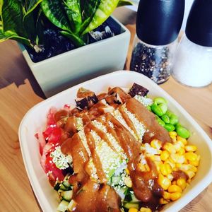 Asia Bowl vegan at Espresso Bar in Berlin