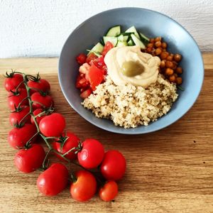 Quinoa Bowl vegan at Espresso Bar in Berlin