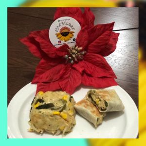 Pastel Azteca. at Mary Flower Food in Mexico City