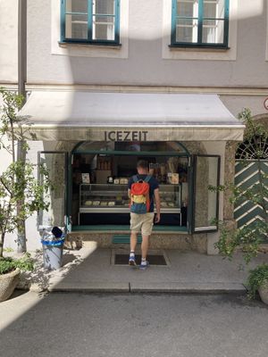 The counter  at Icezeit in Salzburg