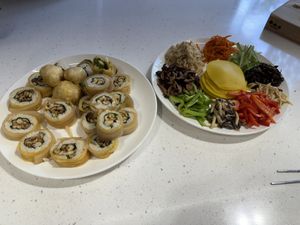 Students version  at Korean Temple Food 한국사찰음식 in Seoul