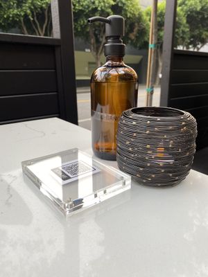 At the table  at BAIA in San Francisco