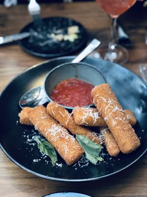Mozzarella sticks at BAIA in San Francisco