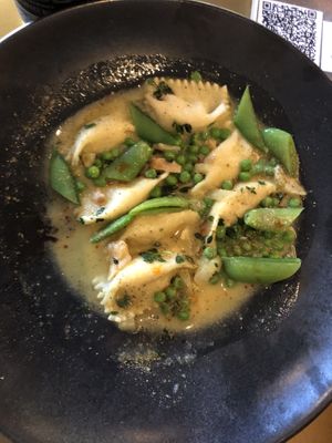 Lemon pasta at BAIA in San Francisco