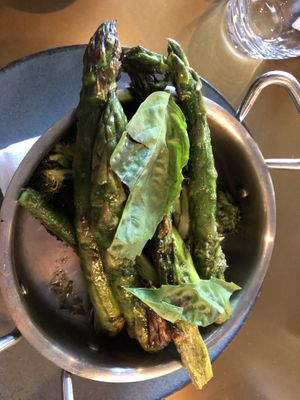 Grilled veggies  at BAIA in San Francisco