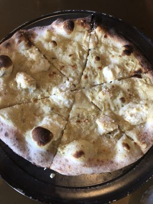 Black pepper pizza at BAIA in San Francisco