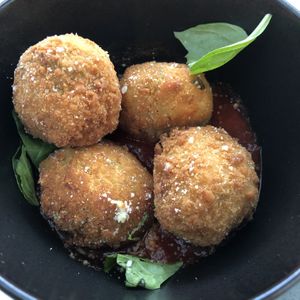 Arancini at BAIA in San Francisco