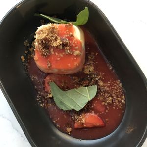 Panna Cotta at BAIA in San Francisco