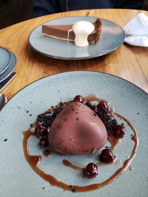 Spumoni and torta at BAIA in San Francisco