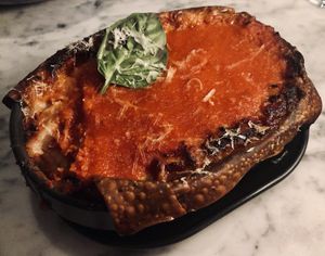 Lasagna  at BAIA in San Francisco