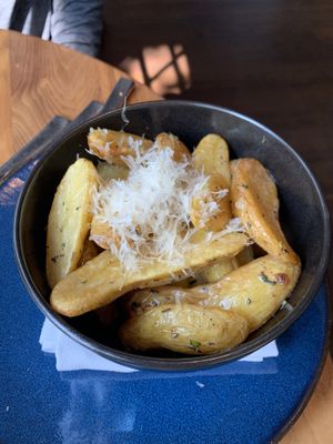 Fingerling potatoes  at BAIA in San Francisco