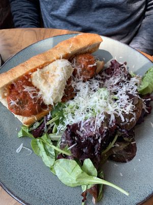 Meatball sub  at BAIA in San Francisco