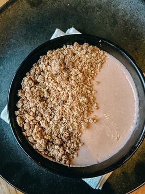 Panna cotta at BAIA in San Francisco