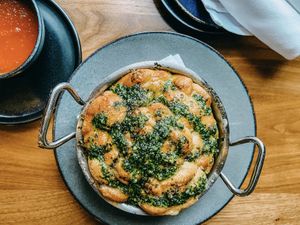 Garlic knots at BAIA in San Francisco
