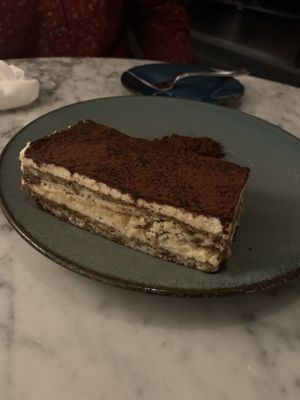 Tiramisu at BAIA in San Francisco