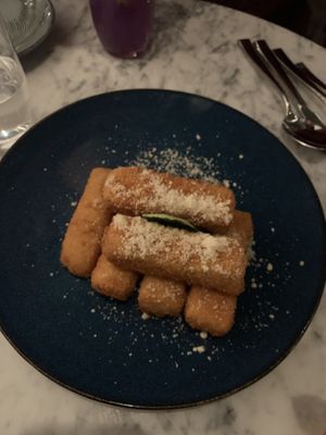Cashew mozzarella sticks at BAIA in San Francisco