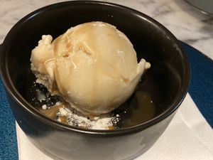 Chestnut gelato at BAIA in San Francisco