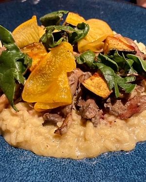 Risotto at BAIA in San Francisco