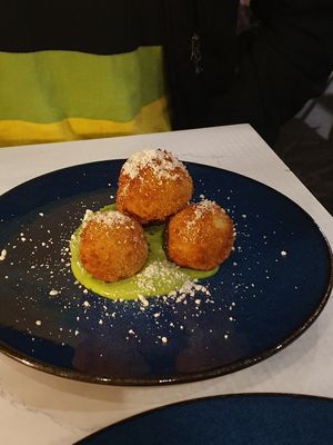 Arancini at BAIA in San Francisco