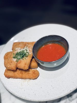 Mozzarella sticks  at BAIA in San Francisco