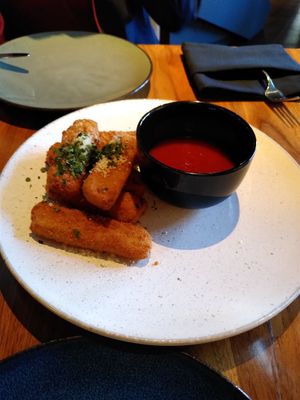 Mozzarella sticks at BAIA in San Francisco