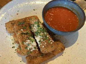 Mozz sticks at BAIA in San Francisco