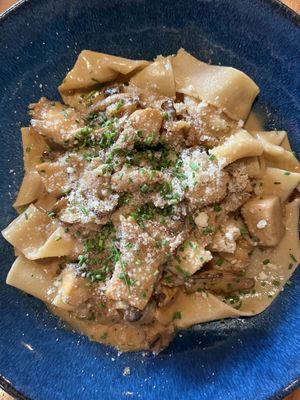 Mushroom Pappardelle    at BAIA in San Francisco