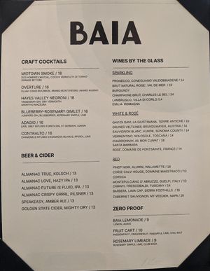  at BAIA in San Francisco