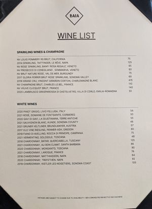  at BAIA in San Francisco