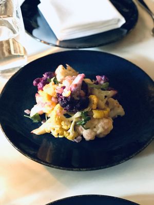 Wild cauliflower  at BAIA in San Francisco