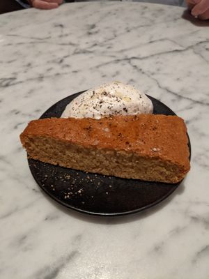 Delicious dessert at BAIA in San Francisco