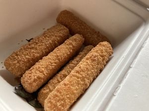 Mozzarella sticks at BAIA in San Francisco