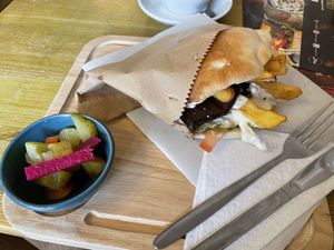   at Time Out Cafe in Glasgow