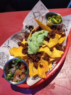 Totopos Completo at Lucha Libre in Mannheim