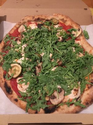 vegan vegetariana at Bio Pizzeria Vero in Vienna