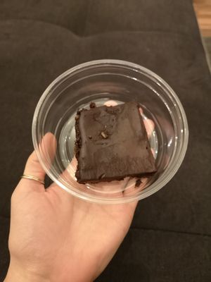 Vegan Brownie at Bio Pizzeria Vero in Vienna
