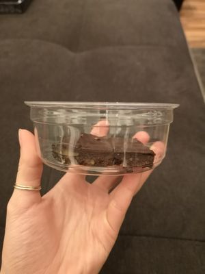 Vegan Brownie at Bio Pizzeria Vero in Vienna