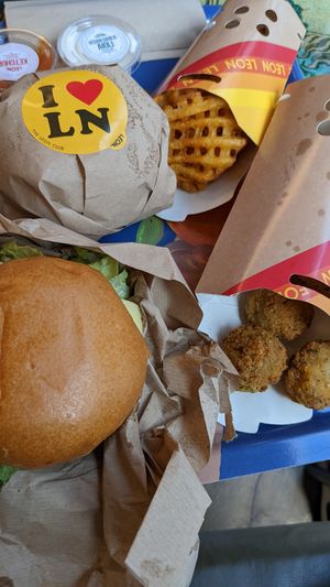 The meal for 2 at LEON - Millenium Walkway in Dublin