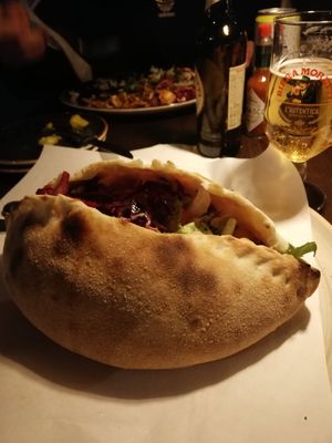 Vegan Viking kebab (w/o cheese) at Pizzeria Amore in Vasteras