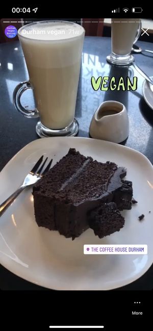 Chocolate cake   at The Coffee House in Durham